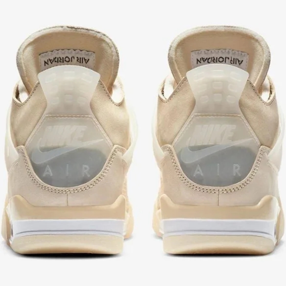 Off-White x Wmns Air Jordan 4 Retro SP 'Sail - Picture 5 of 6